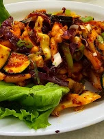 Squid and Vegetables Soup